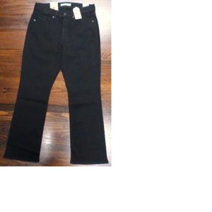 New With Tags Levi's Classic Bootcut Mid Rise Jeans-Black-Stretch-Women 10/Short
